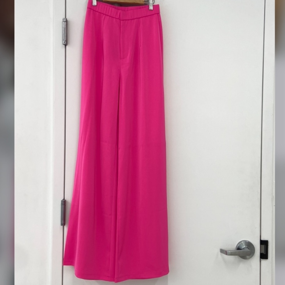 NWT Naked Wardrobe Pink Dress-pants -Size S